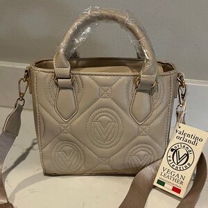 NWT Valentino Orlandi Taupe Mini Bag